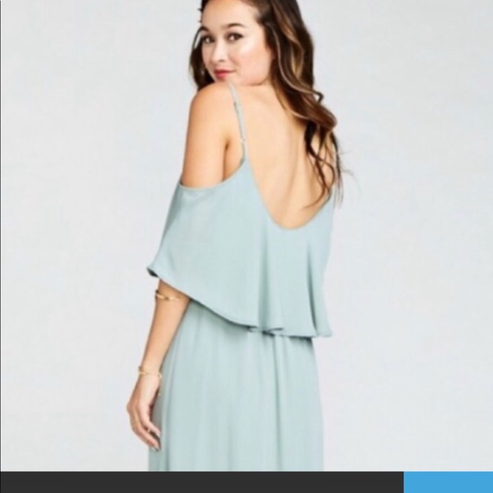 Caitlin Ruffle Maxi Dress - Picture 2 of 5